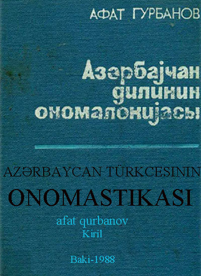 Azerbaycan Dilinin Onomastikasi